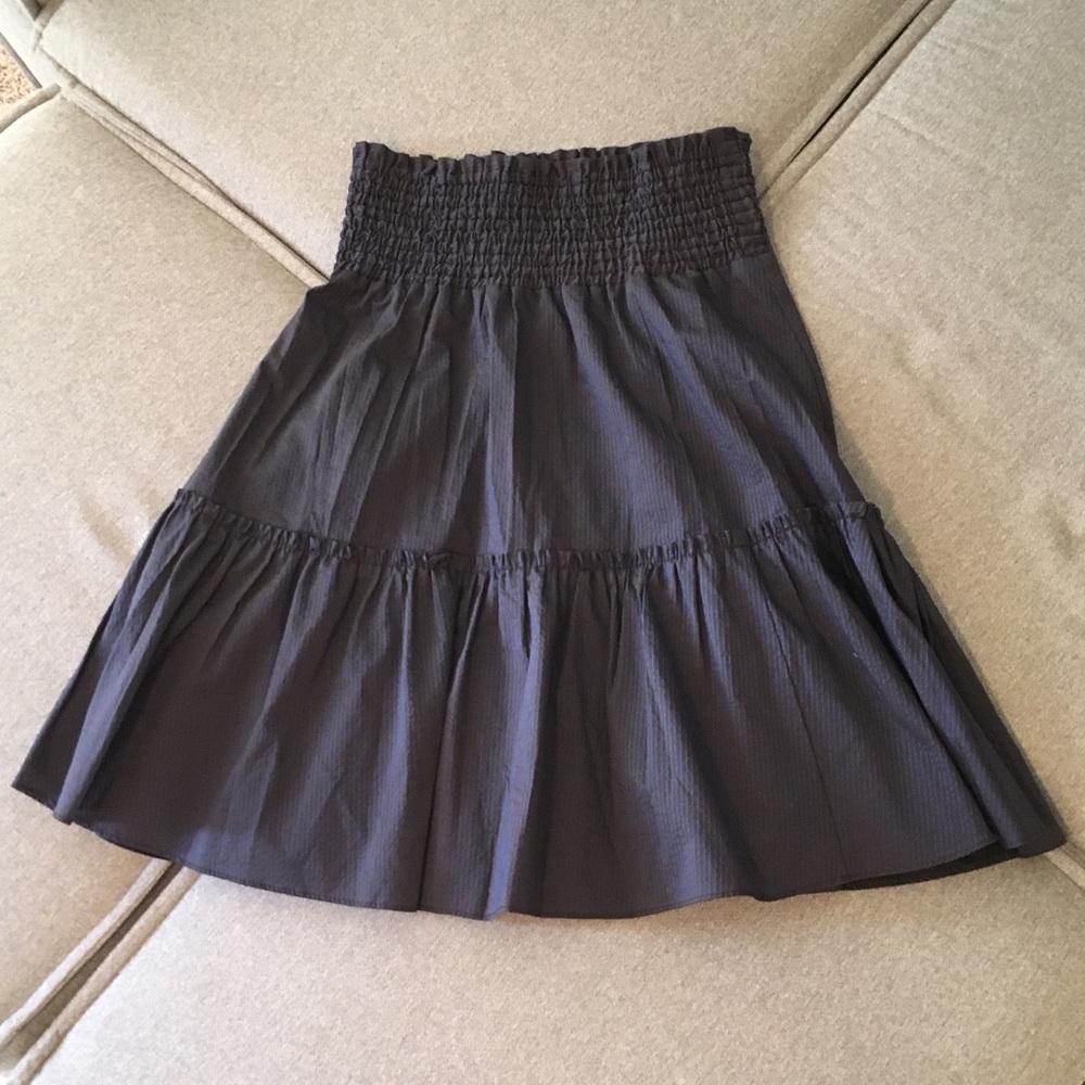 MNG Striped Skirt